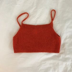 Zara knit crop top